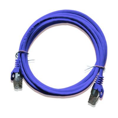 09AZ | BOLSA DE 10 UNIDADES PATCH CORD 90CM AZUL