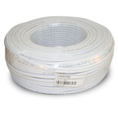 CABU100BL | Cable UTP Unifilar CAT.5e Blanco