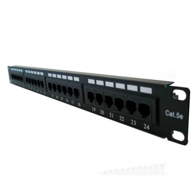 PA24SY | PATCH PANEL 24 PUERTOS RJ45